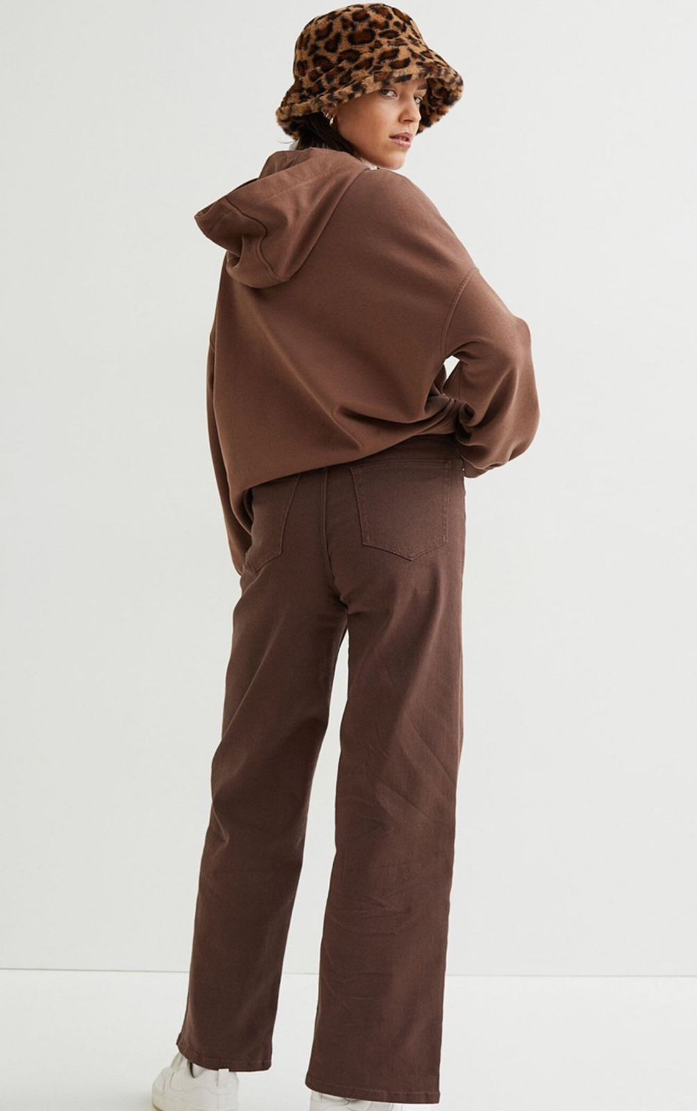 HM Brown Wide Leg Denim