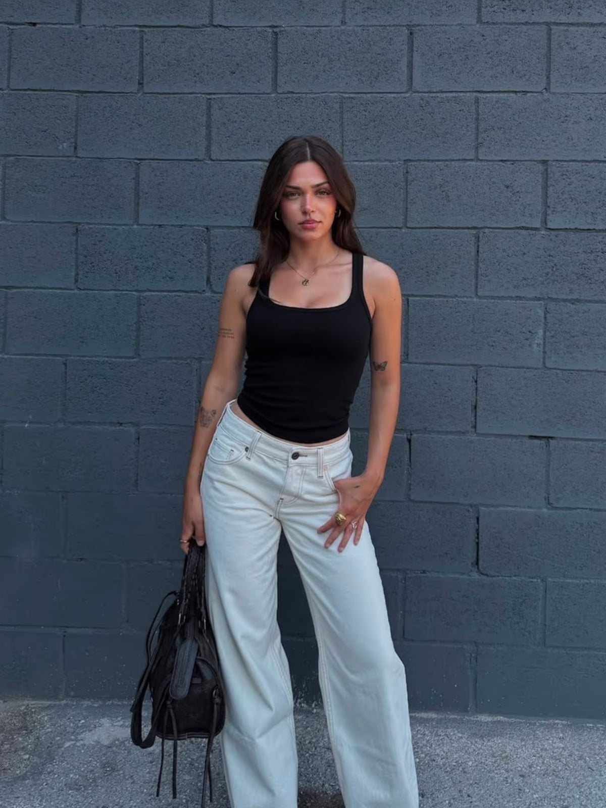 Square Neck Padded Top