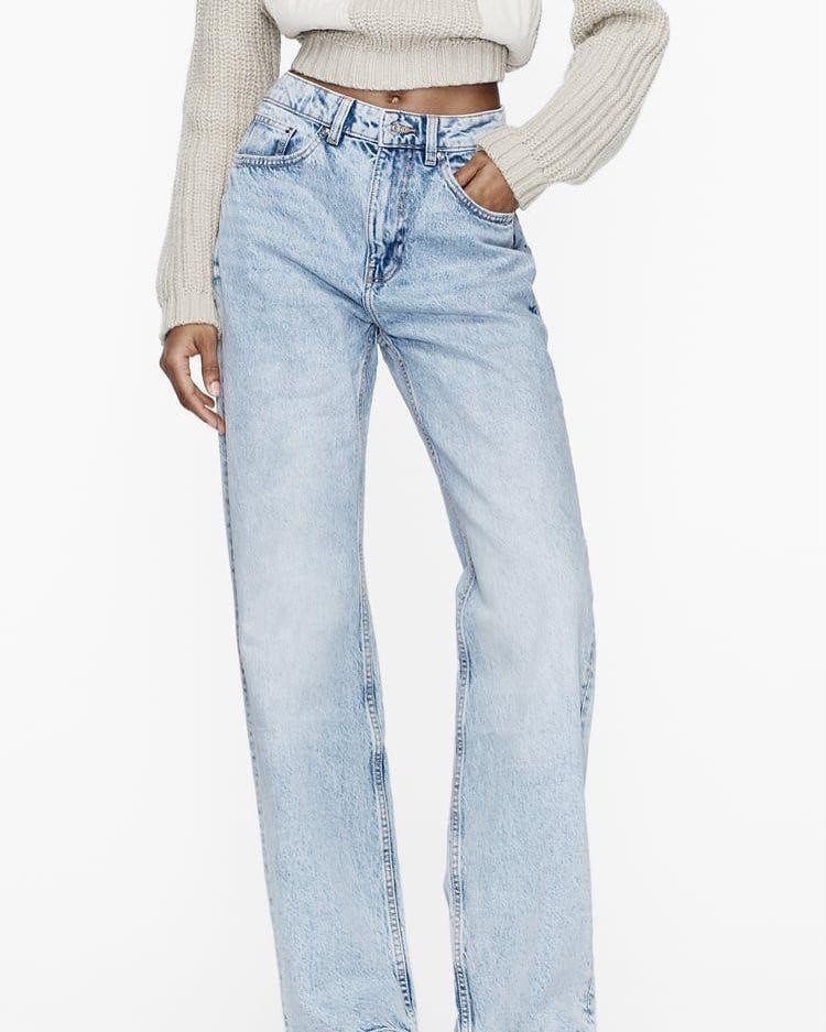 Z@ra Blue Straight Fit Denim