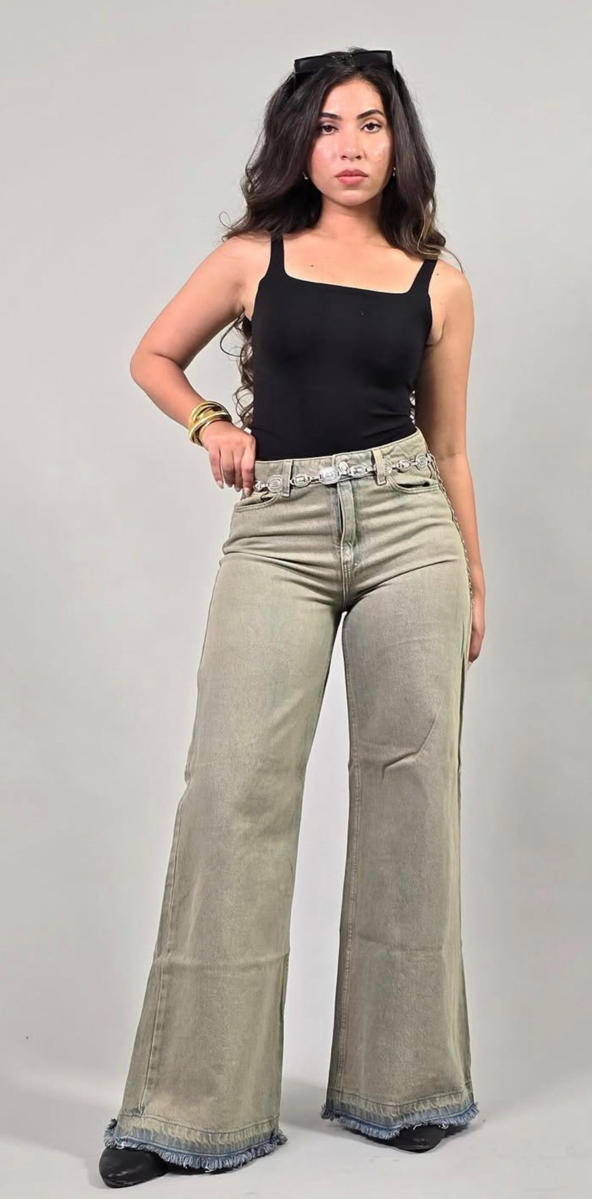 Vintage Baggy Wide Leg Denim