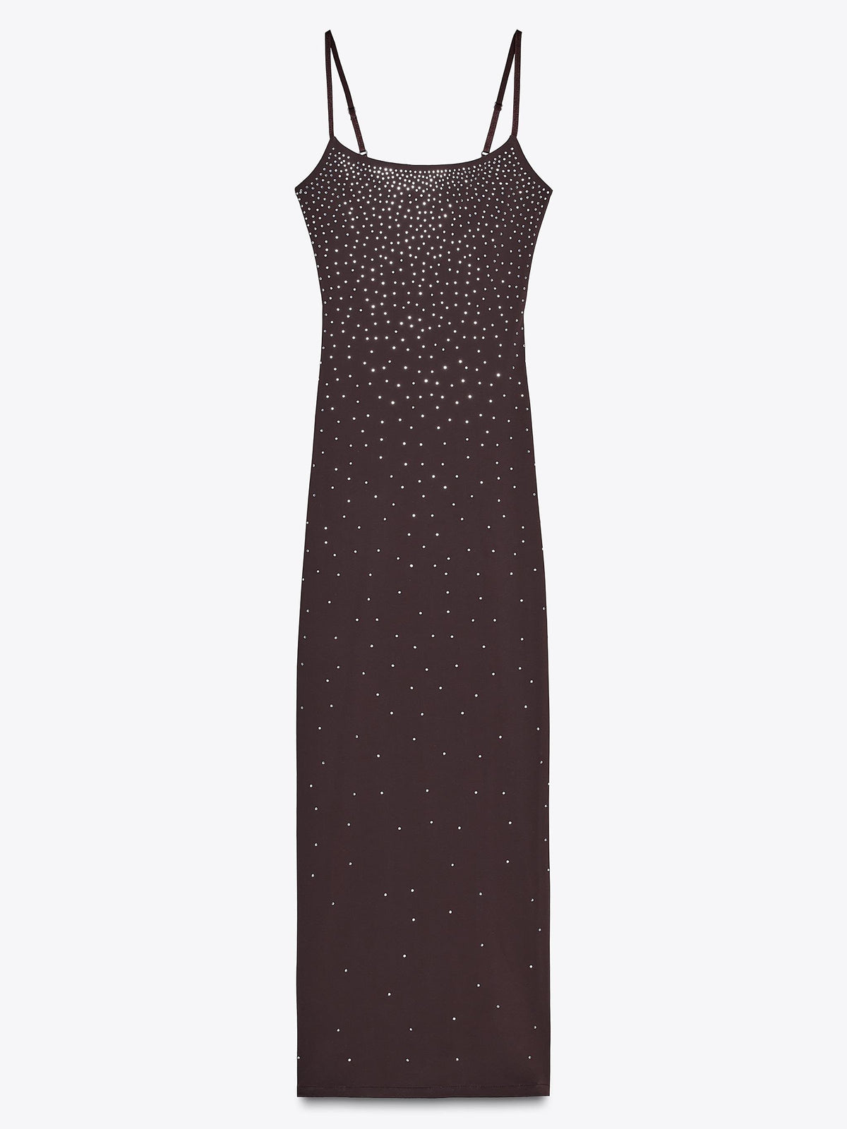 Bedazzled Brown Dress