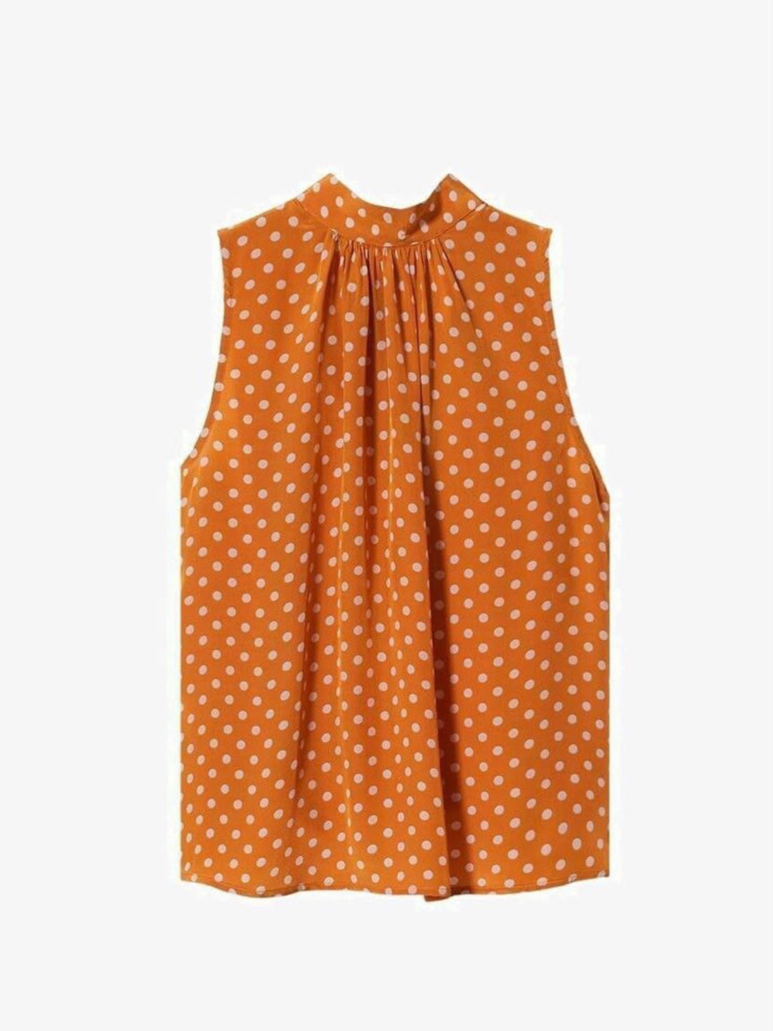 Orange Halter Neck Top