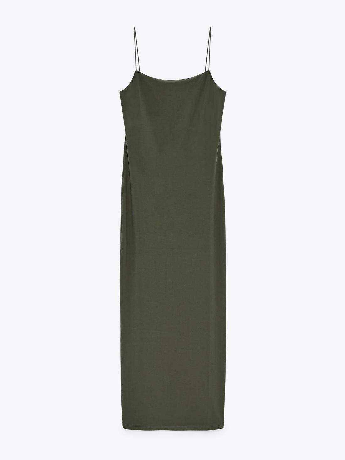 Olive Sculpt Dress