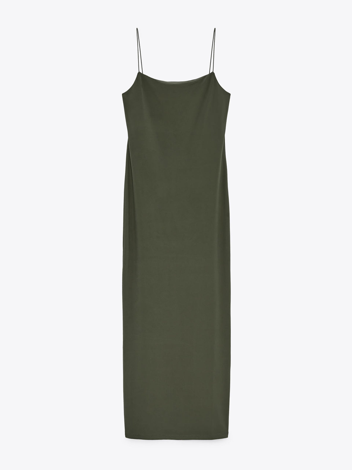 Olive Sculpt Dress