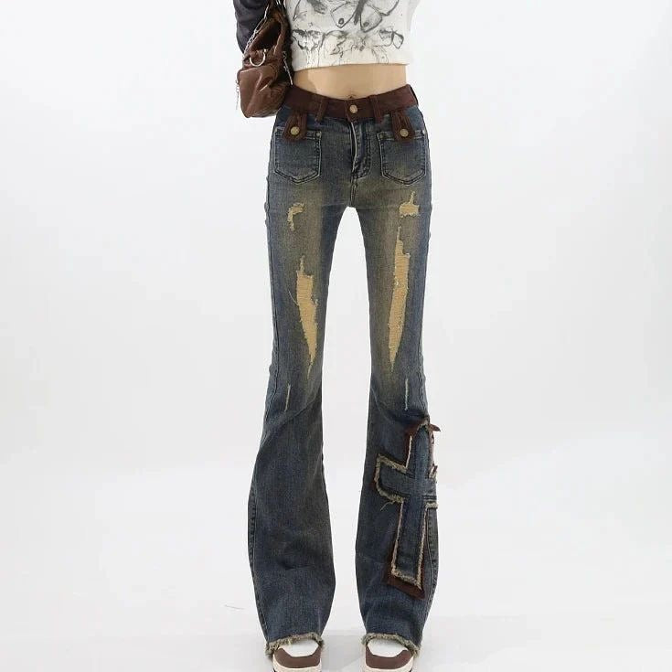 Y2K Flared Denim